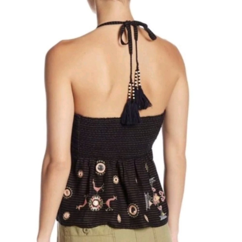 Free People Sweet Safari Halter Top M NWT - Picture 3 of 8